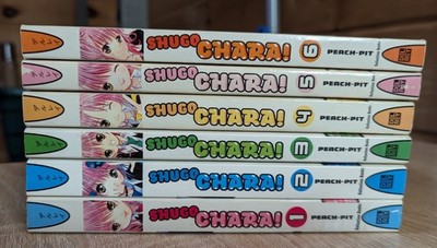 Shugo Chara! Volume 1 2 3 4 5 6 Set Peach-Pit Del Rey English Manga