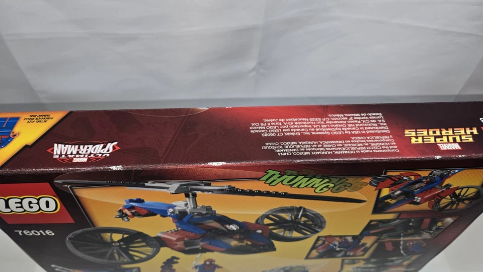 LEGO 76016 Spider-Helicopter Rescue Green Goblin Mary Jane Power Man Spider-man - Image 4 of 4