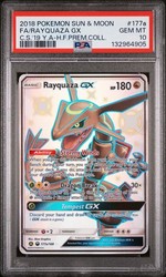 Rayquaza GX 177a/168 Alternate Art Promo Holo - Sun & Moon Celestial Storm
