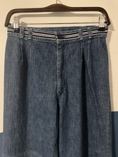 Vintage 60's-70's High Waisted Rare Levi  s Wide Leg Bell Bottoms See Notes 