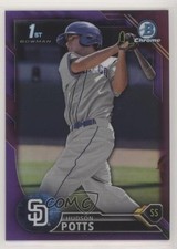 2016 Bowman Draft Chrome Picks Purple Refractor 116/250 Hudson Potts #BDC-52 7m3