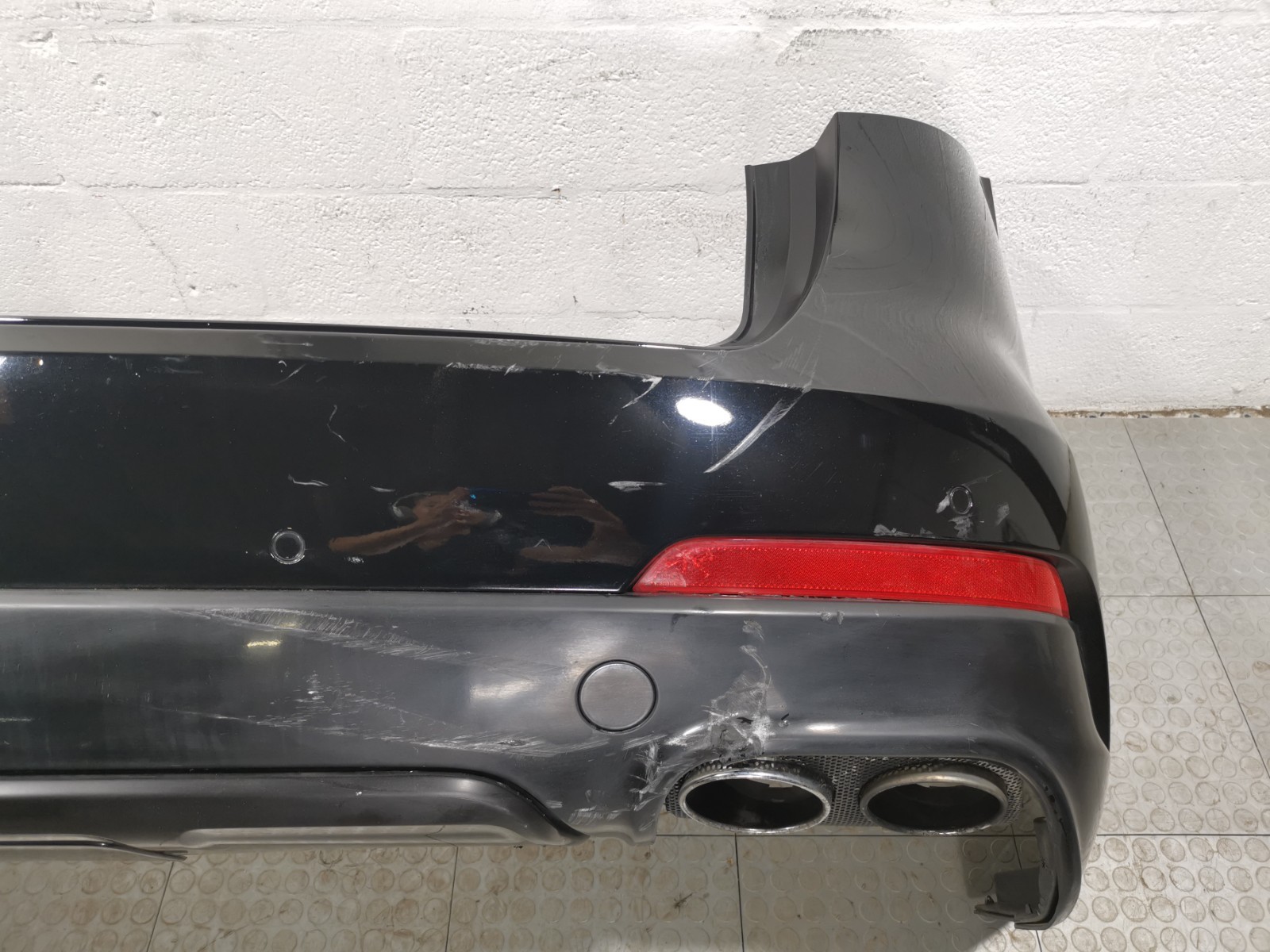 Maserati Levante 2017 Rear Rear bumper Black