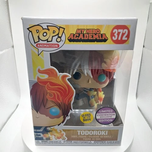 Funko Pop! My Hero Academia: Todoroki (Glows in the Dark) #372 Free Protector