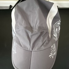 Running Hat Mesh Sports Cap Lightweight, Quick-Drying, Adjustable Size, Grey