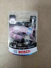 Bosch H7 Plus 200 Gigalight 12V 55W PX26d Halogen Headlight Bulbs 2 Pieces New