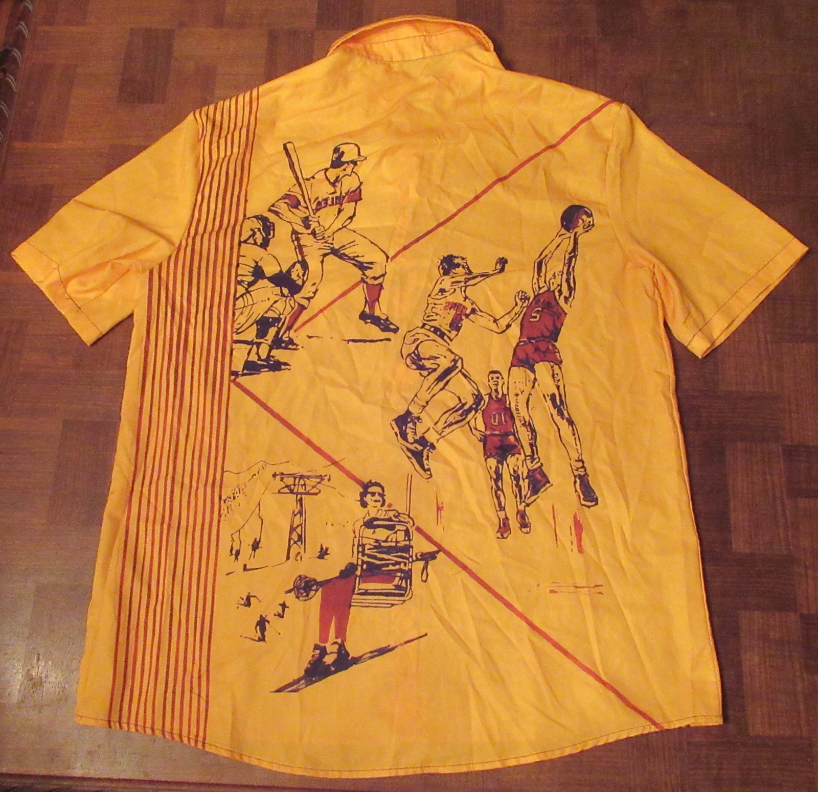 NEW Pee-Chee folder two-sided button-front Hawaii… - image 2