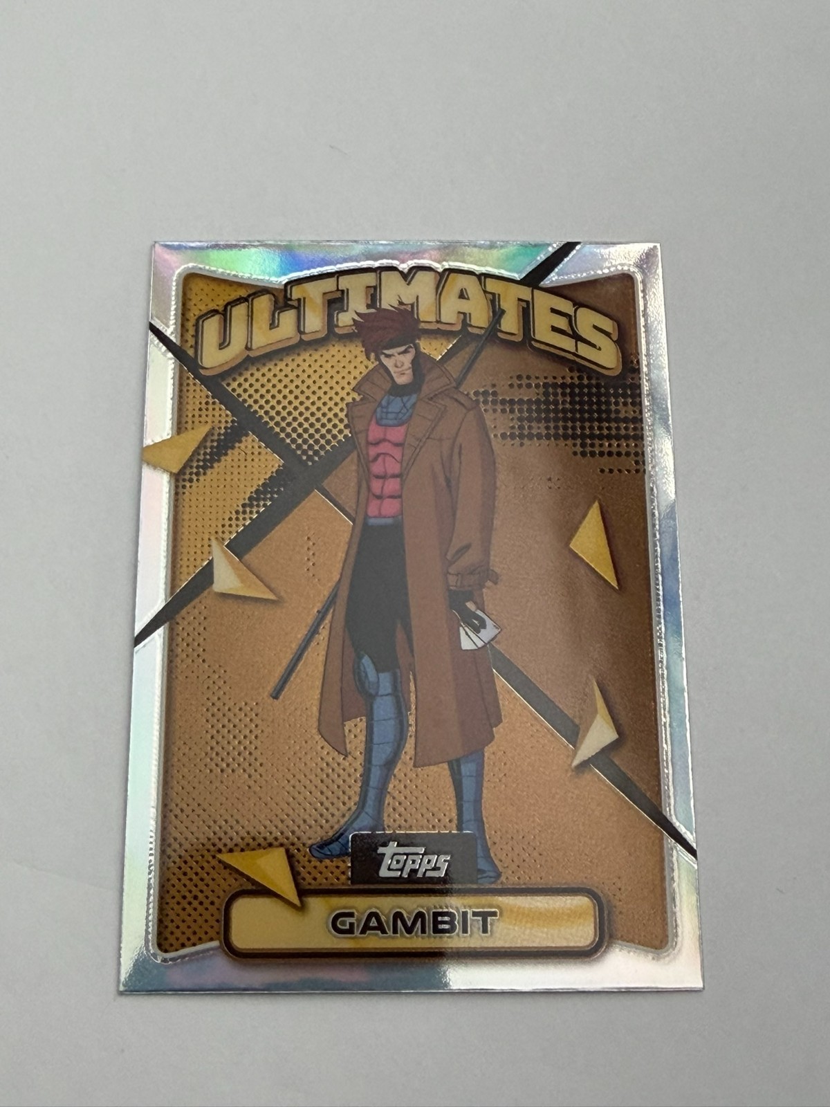 2025 Topps Finest Marvel X-Men '97 Ultimates #81 Gambit Refractor