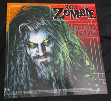 Rob Zombie Hellbilly Rare Original 1998 2-Sided 12x12 Poster Flat White Zombie