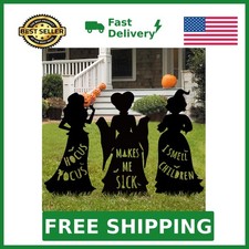 Hocus Pocus Halloween Decorations Outdoor: 3ct Extra Large Hocus Pocus Witche...