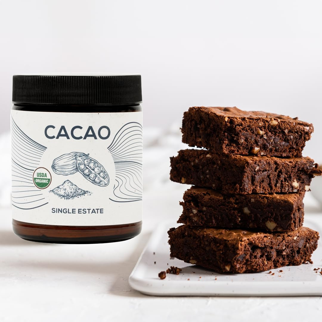 Organic Cacao, Single Estate, Non-Gmo, Fair-Trade, Vegan, Gluten Free, 100% Raw
