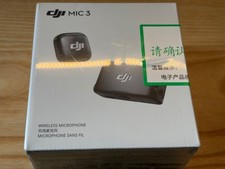 DJI Mic 3 (1TX + 1RX) Wireless Lavalier Mic for iPhone/Camera/Android NEW SEALED