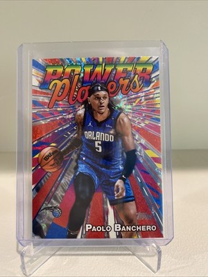 2025-26 Topps Basketball Power Players Holo Foil #PP-2 Paolo Banchero - Magic