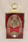 VTG 1968 Budweiser Beer Lighted Hanging Lamp Lantern Scone Ruby Red Light Sign D