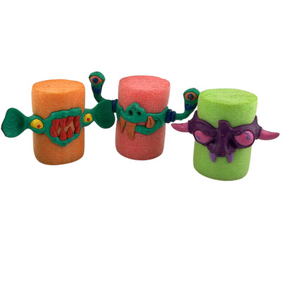 The Real Ghostbusters Finger Pop Fiends Komplettsatz Vintage Spielzeug 175