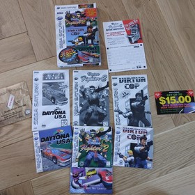 Sega Saturn 3 Free Games Bundle (Virtua Fighter 2, Virtua Cop And Daytona Tested