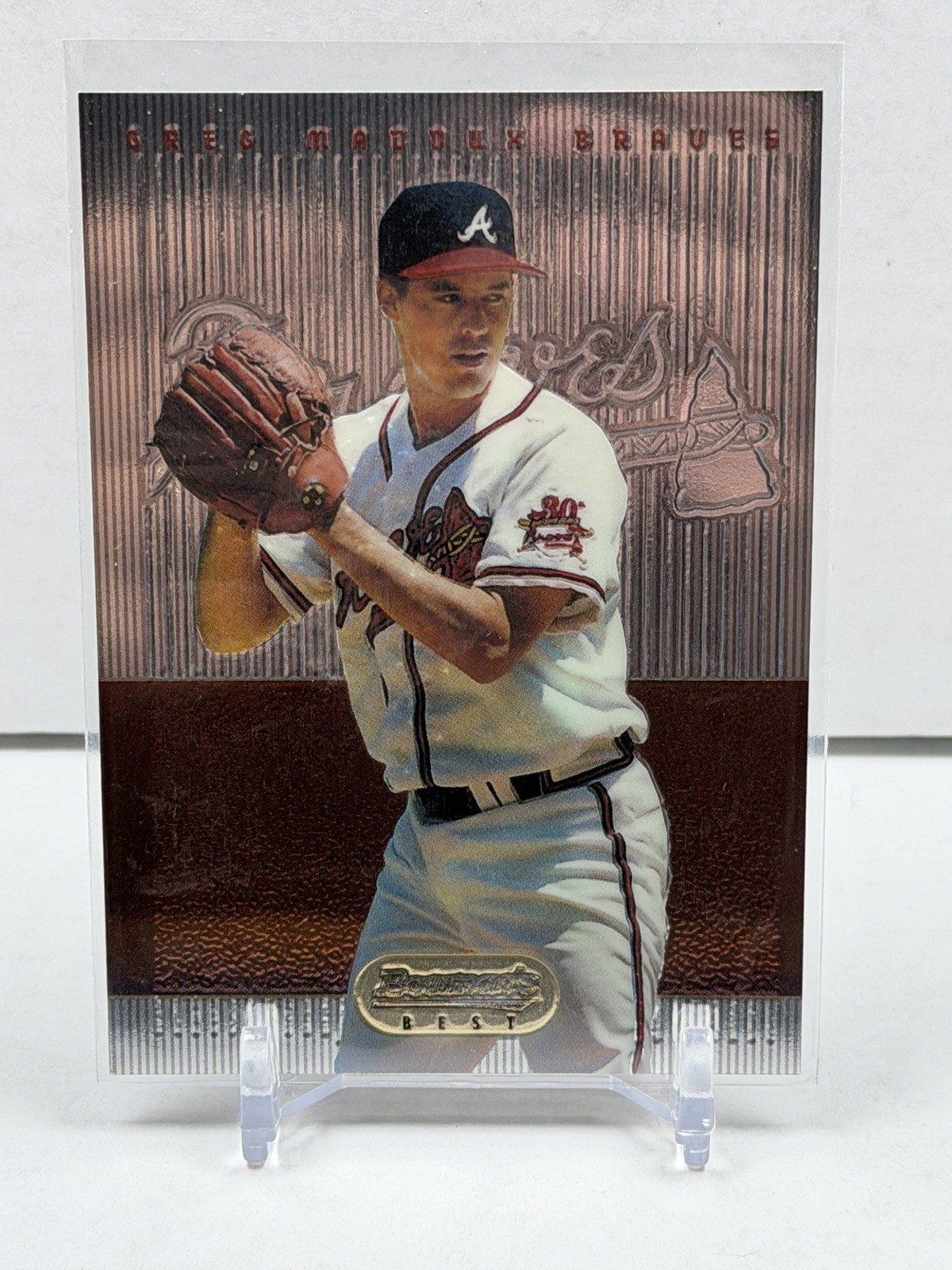1995 Bowman's Best - Red Greg Maddux #15