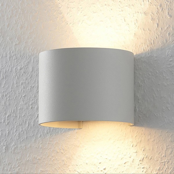 Arcchio Wandlampe Weiß, Einstellbares Uplight Und Downlight, Wandleuchte Innen,-image