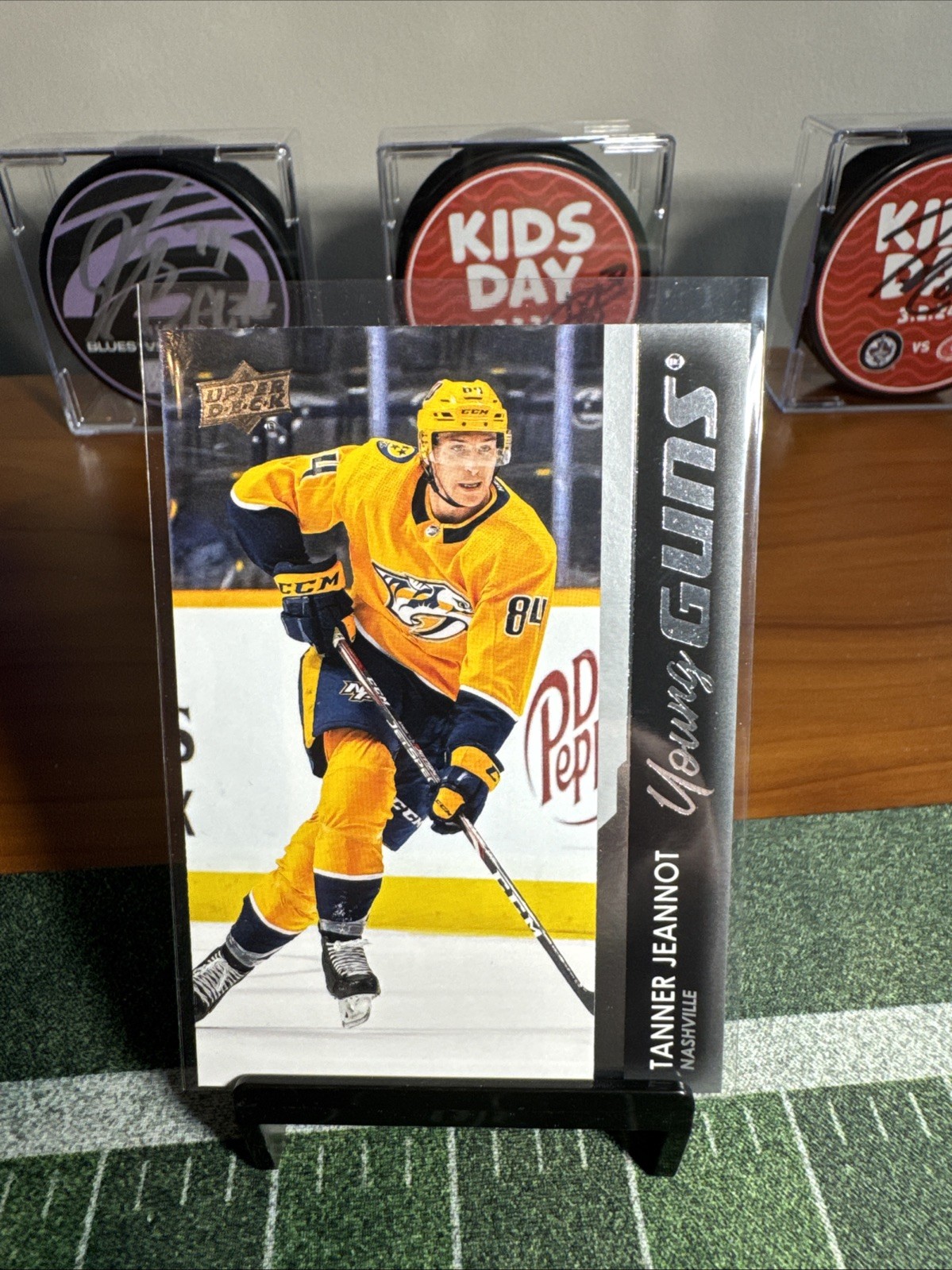 2021-22 Upper Deck Young Guns Tanner Jeannot Rookie #222 Nashville Predators