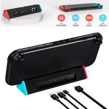 SIWIQU LAN Model TV Dock Station for Nintendo Switch 2 2025 With 4K 120Hz HDMI