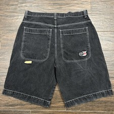 Vintage JNCO Baggy Denim Shorts Size 40 Twin Cannon Streetwear Skater 90s Y2K
