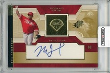 2002 Upper Deck Spx Marlon Byrd Autograph