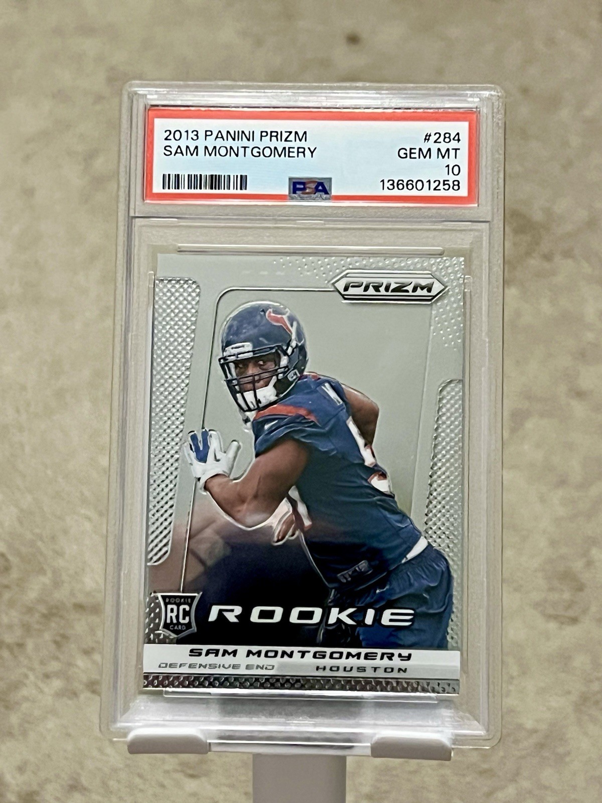 Sam Montgomery Panini Prizm #284 Base