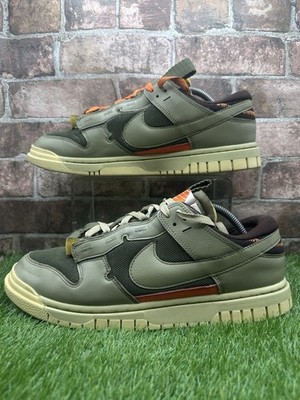 Nike Air Dunk Jumbo DV0821-200 Turnschuhe Herren UK 10 Medium Olive Lifestyle Schuhe