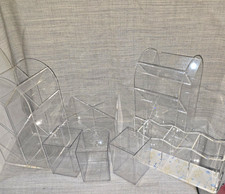 Acrylic Shop Display Stands (Revolving) jewellry , Trinkets , Trading cards etc