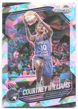 2025 Panini Prizm WNBA #69 Courtney Williams Ice Prizms