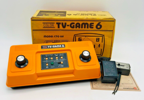 COLOR TV GAME 6 Console Boxed CTG-6V Nintendo Tested System - Afbeelding 1 van 22