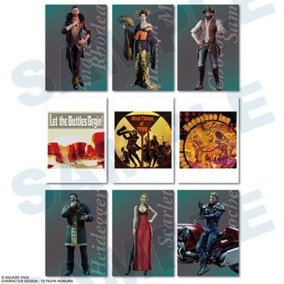 FINAL FANTASY　ART MUSEUM　カードダス　まとめ売り Final Fantasy VII Anniversary Art Museum Trading Digital