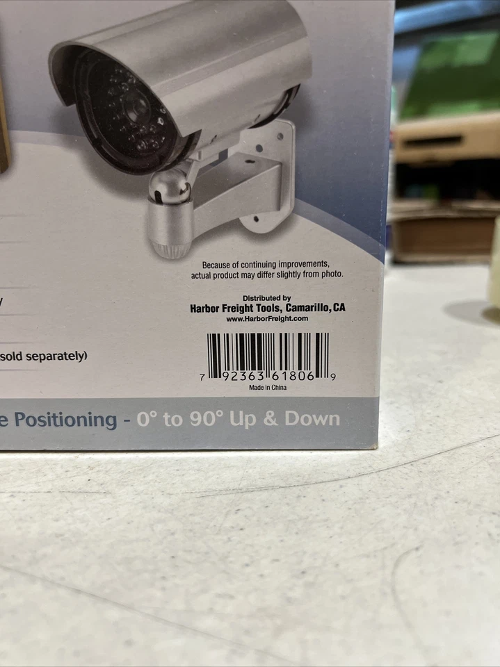 IMITATION SECURITY bullet CAMERA Flashing LED Video System - Image 4 of 4