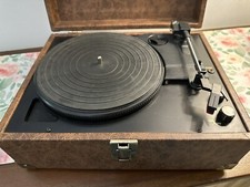 PHILCO Suitcase Record Player Turntable No. 841.651 New Belt WORKS