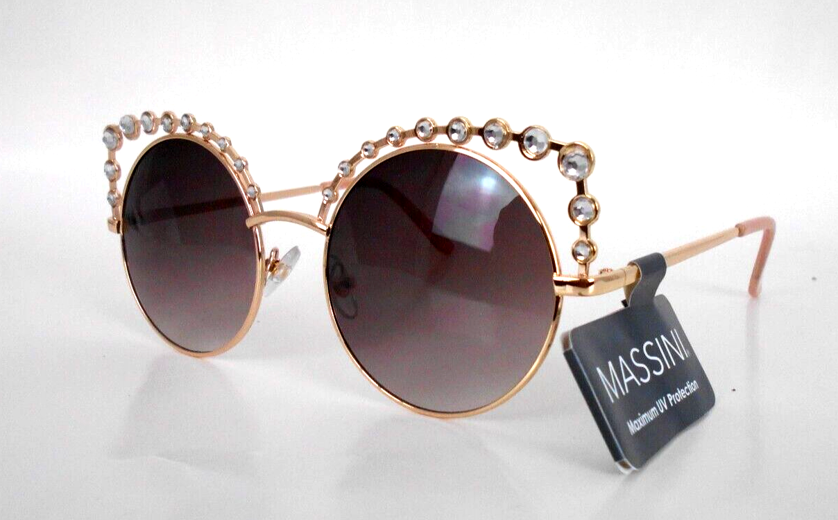 Stylish Massini Fashion Sunglasses with UV Protection MSRP $18-image