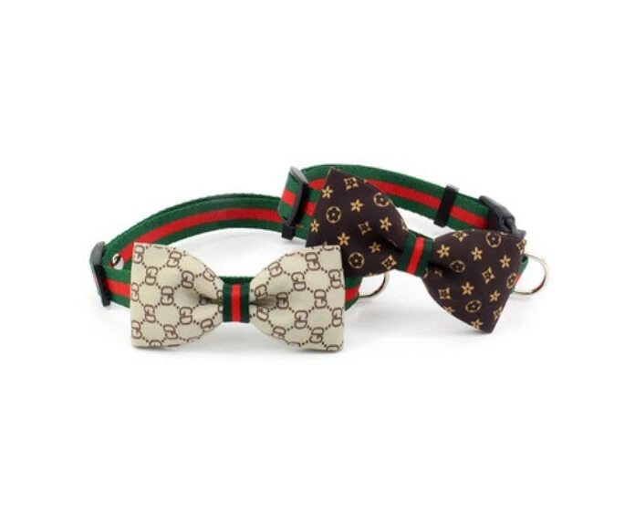 Extra Small Louis Vuitton Cat Collar - Royal Dog Collars