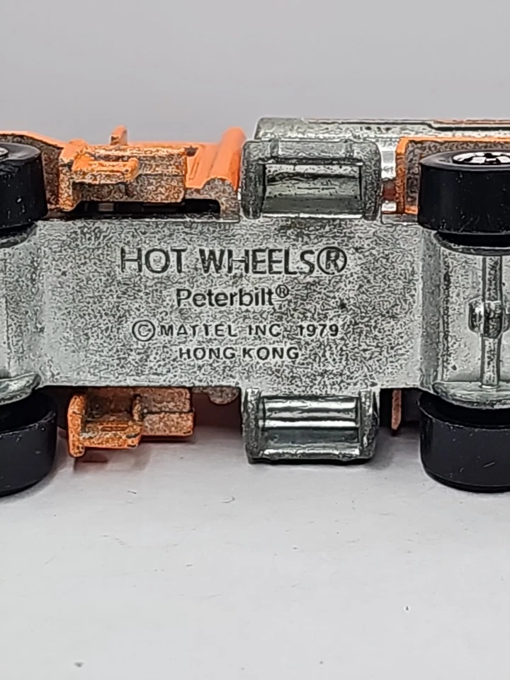 Camión cisterna Hot Wheels Blackwall Peterbilt California 1979 vintage HK Foto 4 de 4