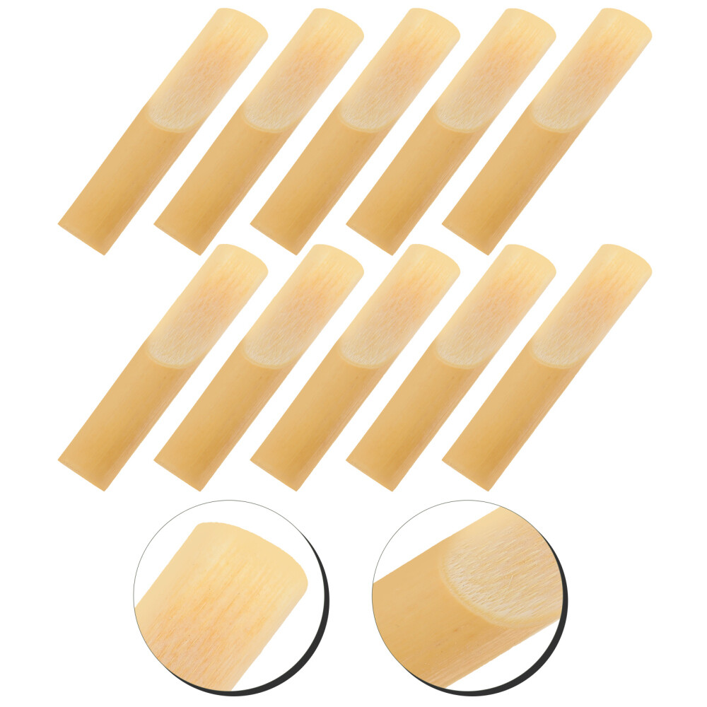 10pcs Replacement Thinner Tip Saxophone Reeds