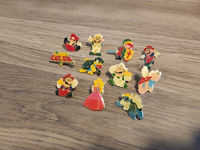 Official Nintendo Super Mario Enamel Pins Series A (1988): You Choose