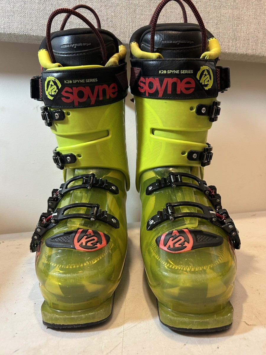 K2 SpYne 130 Men’s Ski Boots, Size 130 Flex, 100mm Last, Intuition  Liner
