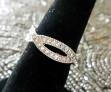 Park Lane "PERHAPS" ETERNITY RING - Hostess ONLY- Size 9  - Swarovski - $167