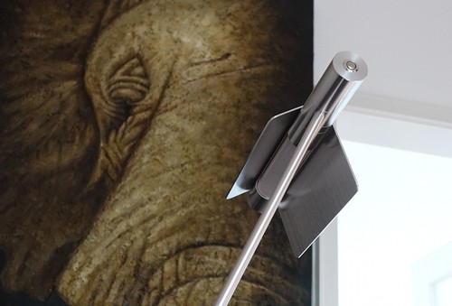 LED Stehleuchte Micron Attik Aluminium höhenverstellbar LED Leselampe NP. 600,- - Bild 2 von 4