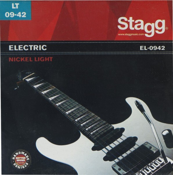 Stagg EL-0942 Nickel Plate Steel Electric Guitar Strings 9 - 42
