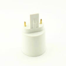 G23 to E27 Socket Base LED Halogen CFL Light Bulb Lamp Adapter Converter Holder