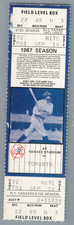 David Wells 1st Career Save BOOMER 9-18-1987 Full Ticket Blue Jays @ Yankees WoW