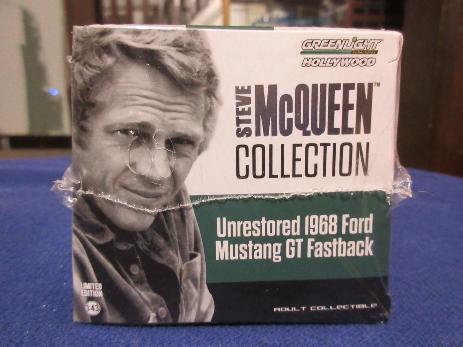 Greenlight 143 GREEN MACHINE Unrestored 1968 Ford Mustang GT Fastback