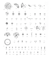 ZENITH CAL 2522 2532 2542 2552 2562 2572PC SPARE PARTS