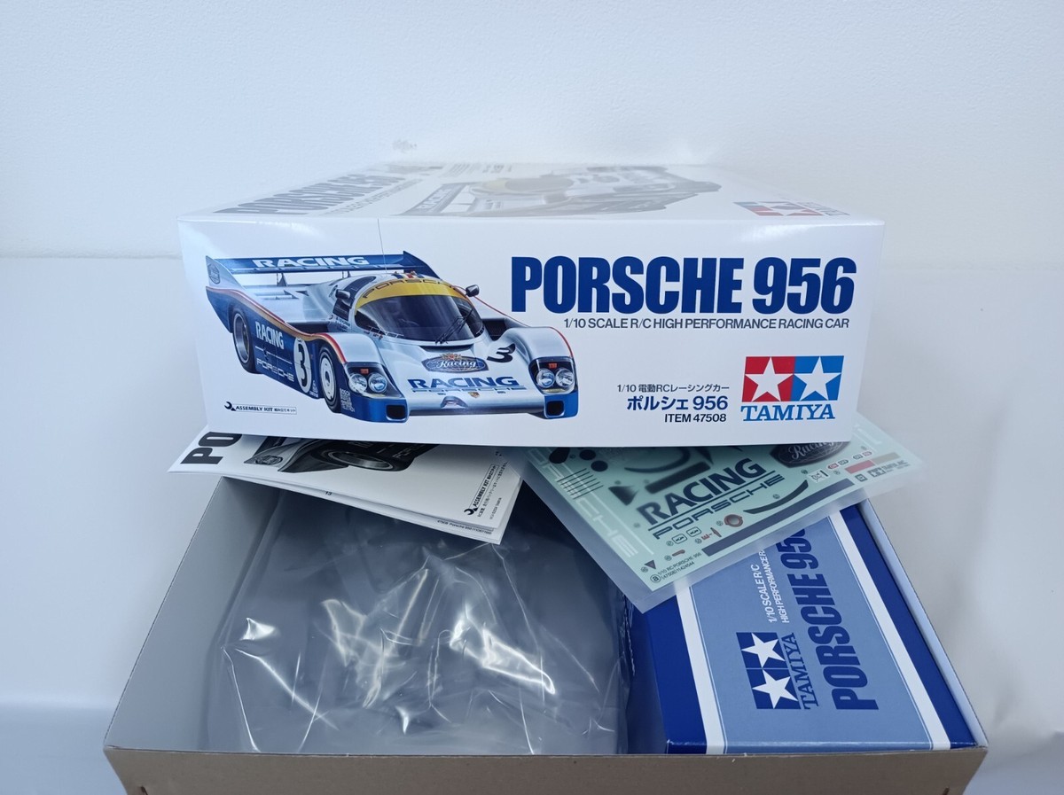 TAMIYA 1/10 RC Porsche 956 Racing Car Model Kit 47508 Japan