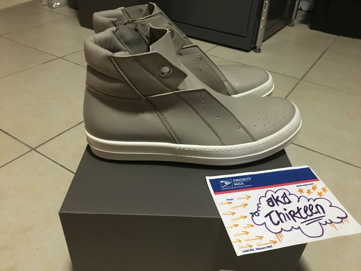 Rick Owens Island Dunk beige 40 sneaker RO drkshdw geobasket Rick Owens Island Dunk beige 40 sneaker RO drkshdw geobasket