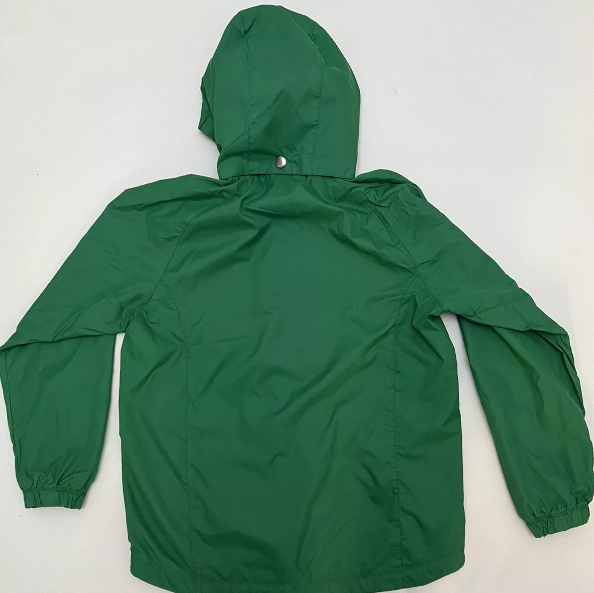 Green windbreaker best sale