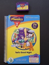 Leap Pad Phonics Lesson 2 VOWELS A AND I Book  Cartridge Leap Pad